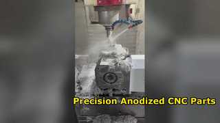 Hassas CNC İşleme Eloksal Parçaları