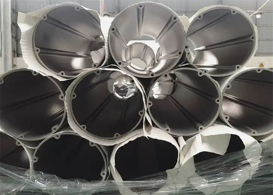 OEM Standart Alüminyum Alaşım Ekstrüzyon Profilleri Rol Şekilleri Rol Anodizasyon
