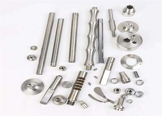Gümüş CNC Dönüştürme Servisi Otomatik Deri Precision Dönüştürülmüş Bileşenler
