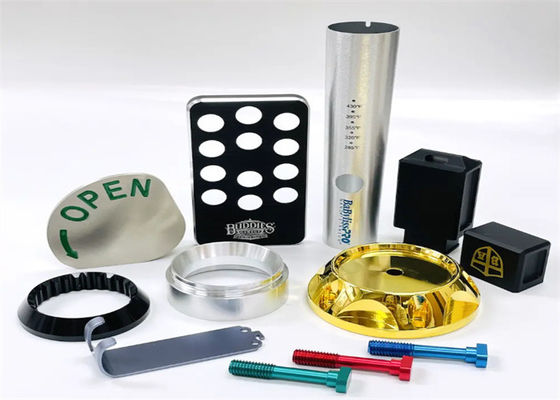 OEM Custom CNC İşlenmiş Alüminyum Parçalar frezeleme anodizasyon yüzeyi