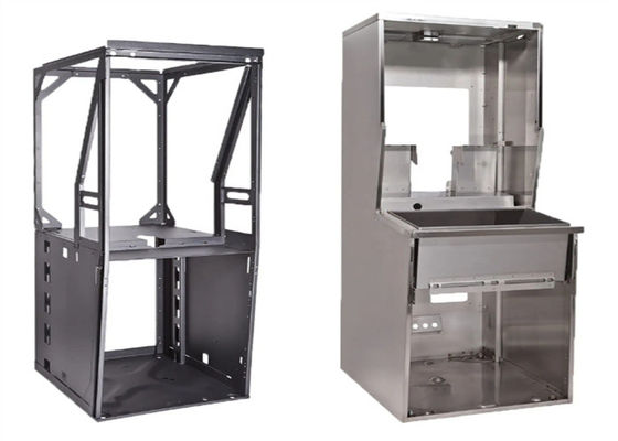 Dikişsiz OEM metal plakası damgalama parçaları Yüksek dayanıklılıklı ahşap kasa