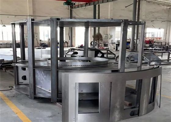 Endüstriyel metal kalıbı kaynak işlemi küçük lazer kesimi metal parçalar