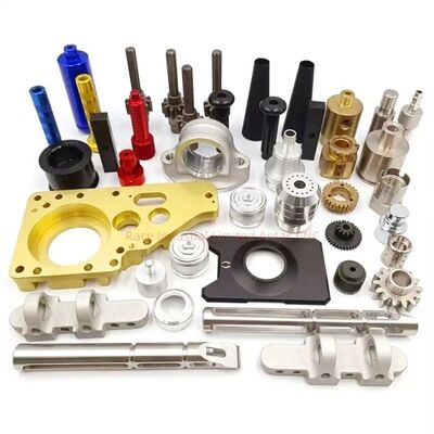 Hızlı CNC İşleme Parçaları Ra0.2 Ra3.2 Yüzey Kabalığı Anodlu Özel Bileşenler