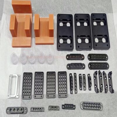 Hızlı CNC İşleme Parçaları Ra0.2 Ra3.2 Yüzey Kabalığı Anodlu Özel Bileşenler