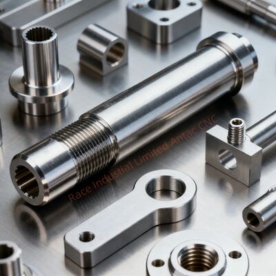 CNC Makine Bileşenleri eloksal kaplı CNC tornalama parçaları, mekanik montajlarda performans ve dayanıklılık sağlayan %100 denetlenmiş